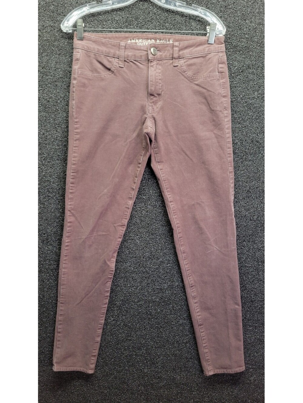 American Eagle Outfitters 360 Super Stretch Jegging Womens Olive Size 6 Jeans